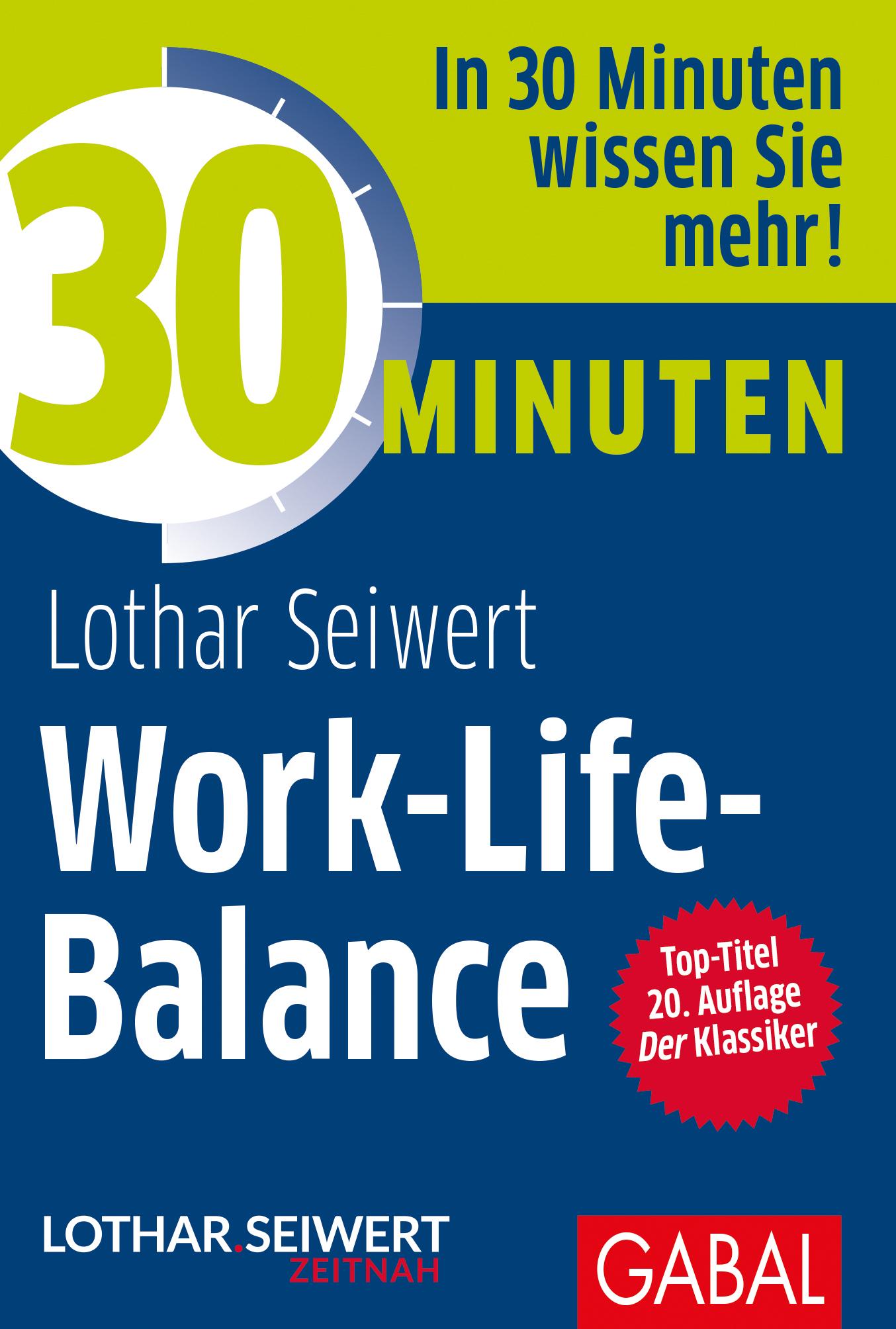 Vorderes Coverbild 30 Minuten Work-Life-Balance