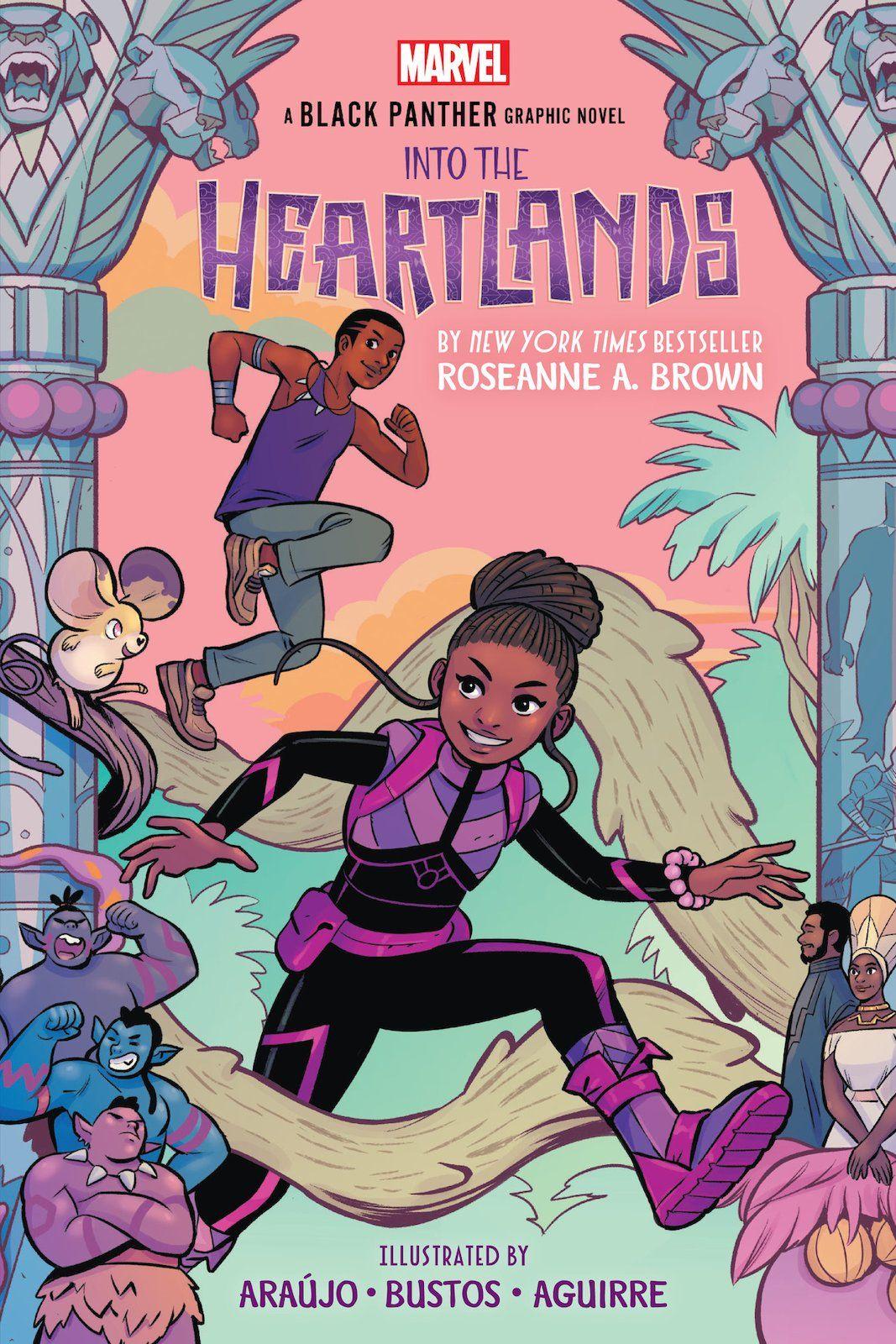 Vorderes Coverbild Shuri and t'Challa: Into the Heartlands (an Original Black Panther Graphic Novel)