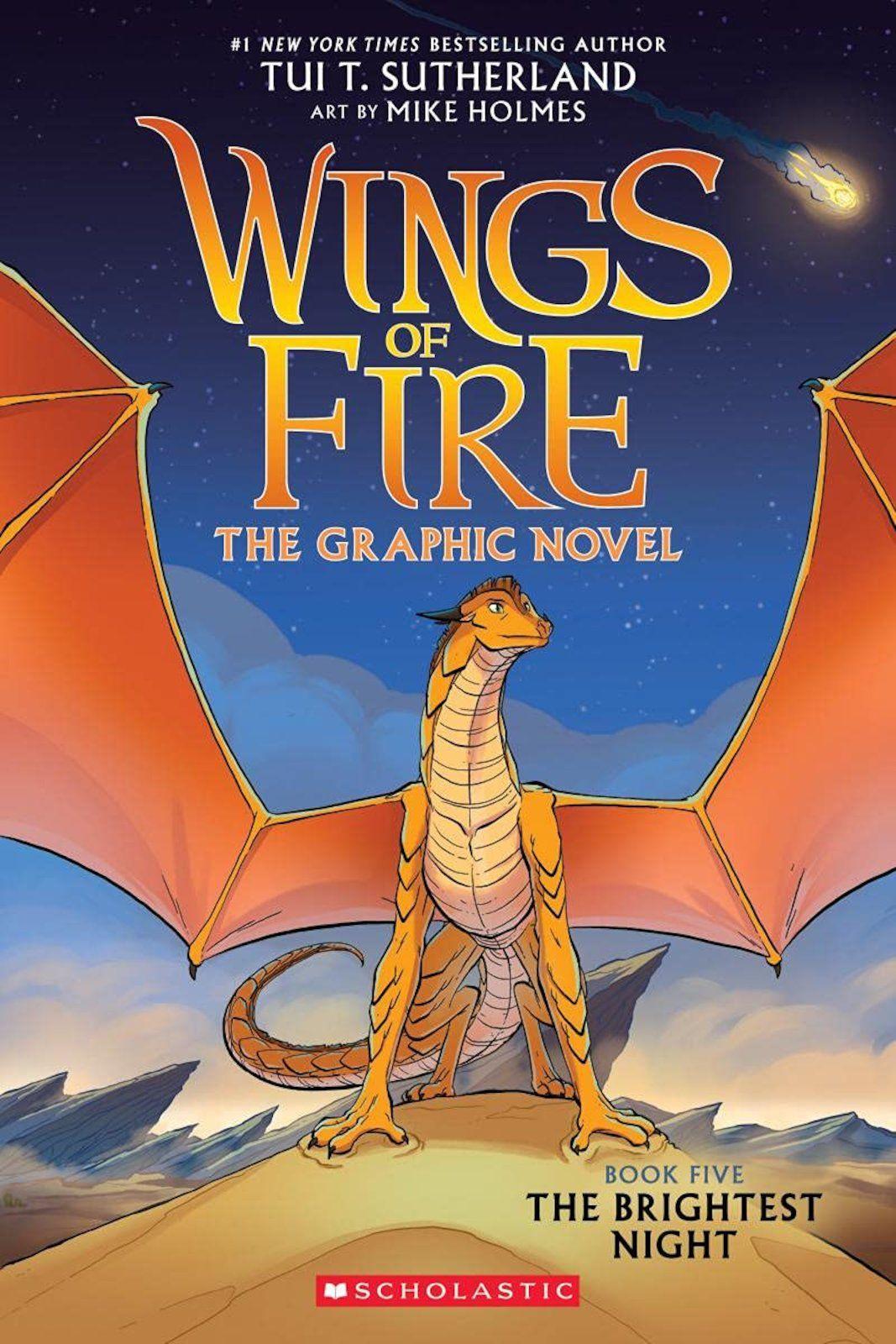 Vorderes Coverbild Wings of Fire: The Brightest Night: A Graphic Novel (Wings of Fire Graphic Novel #5)