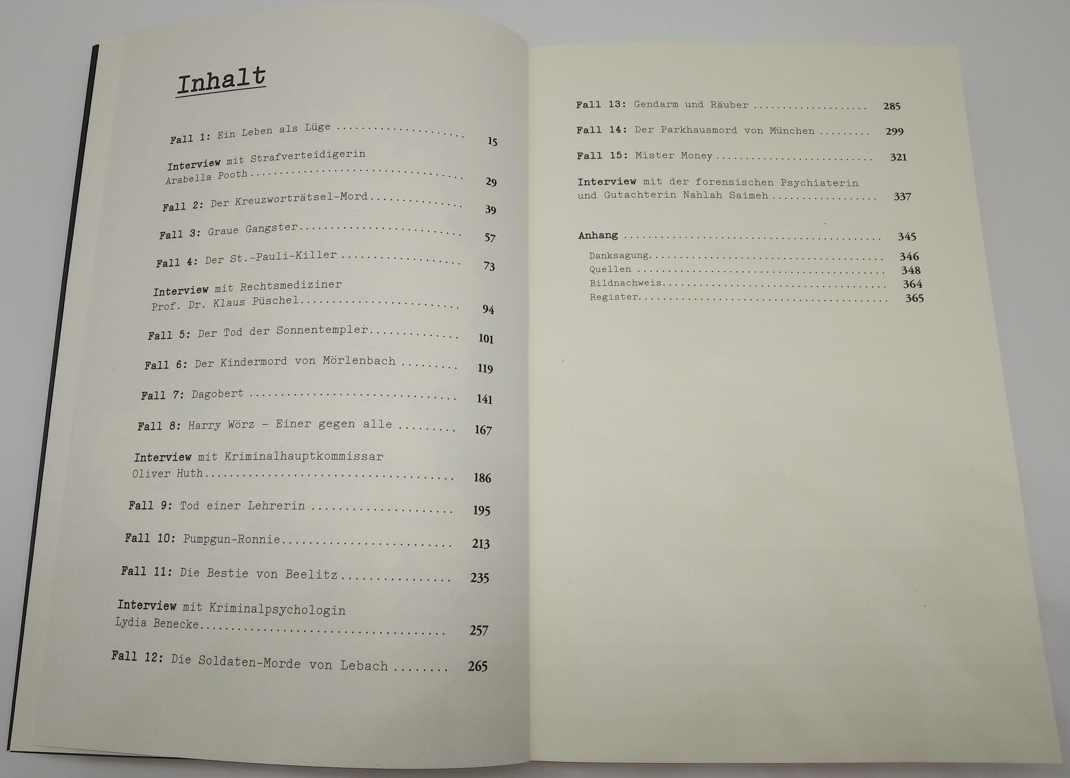 Beispielinhalt (Bild) Verbrechen von nebenan