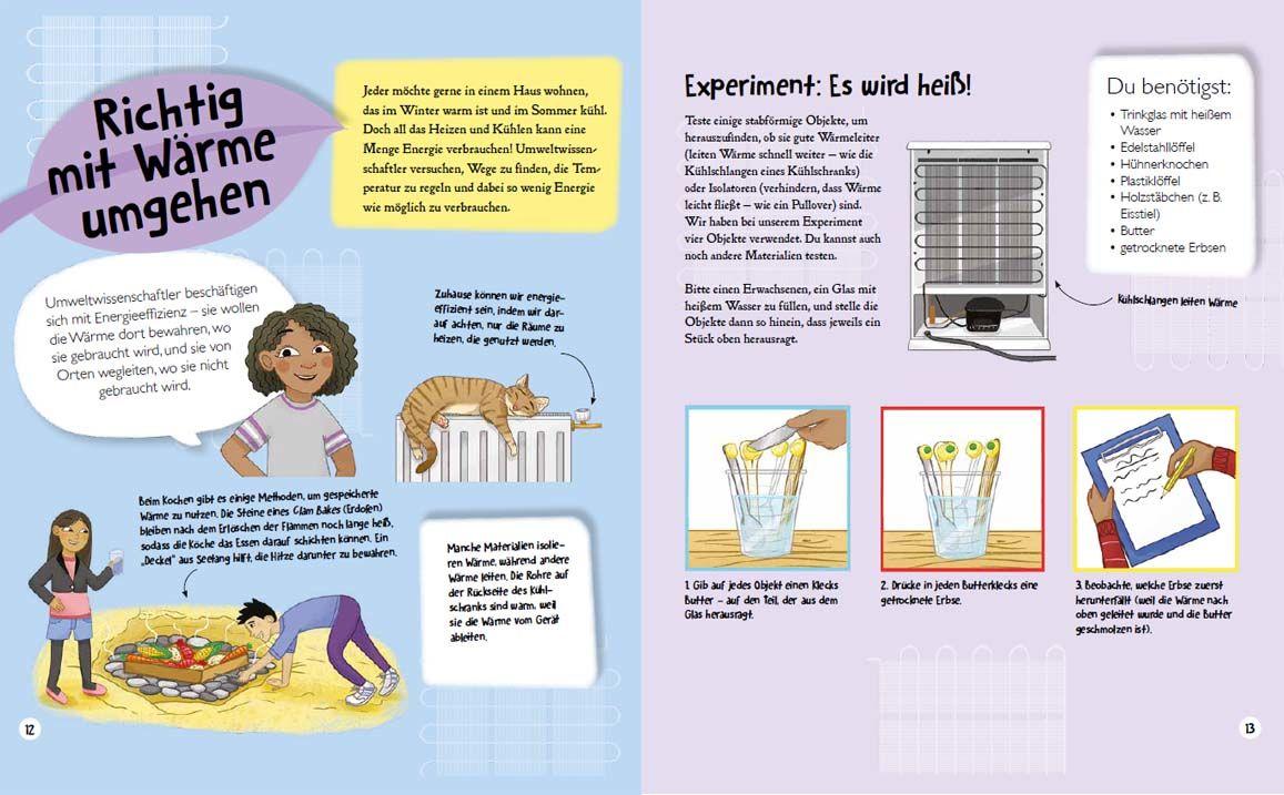 Beispielinhalt (Bild) Sei ein Umwelt-Held! Mit Rätseln, Experimenten, Spielen und Basteleien die Umwelt verstehen und schützen lernen