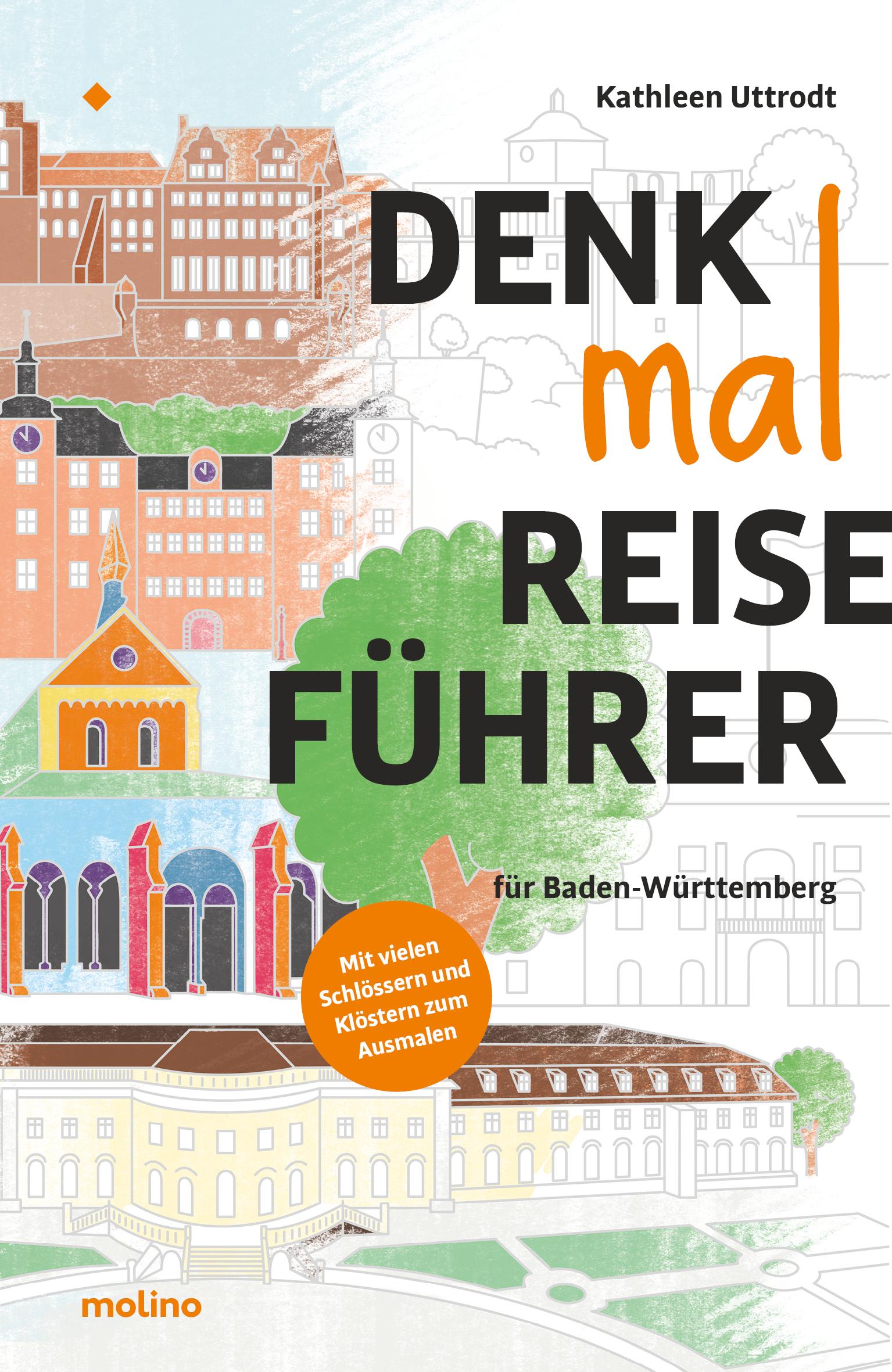 Vorderes Coverbild Denkmalreiseführer für Baden-Württemberg