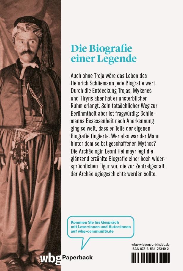 Rückseitencover Der Mann, der Troja erfand