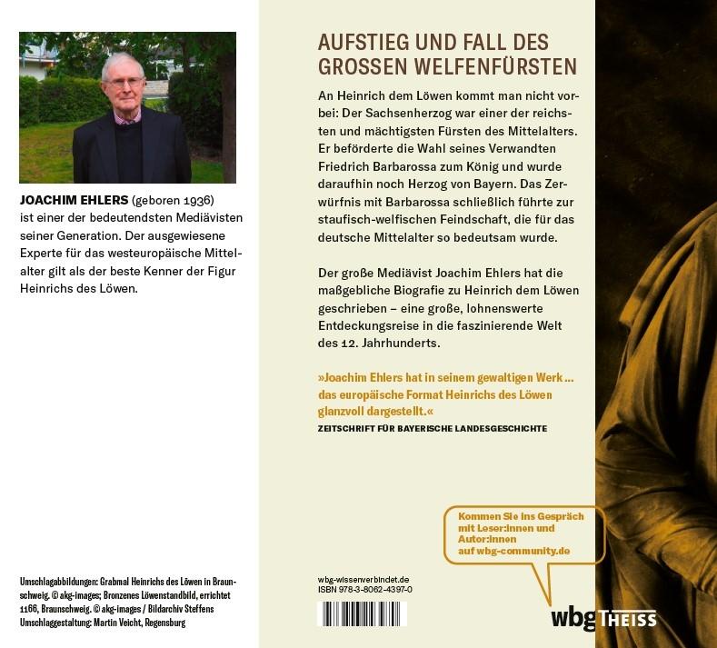 Rückseitencover Heinrich der Löwe