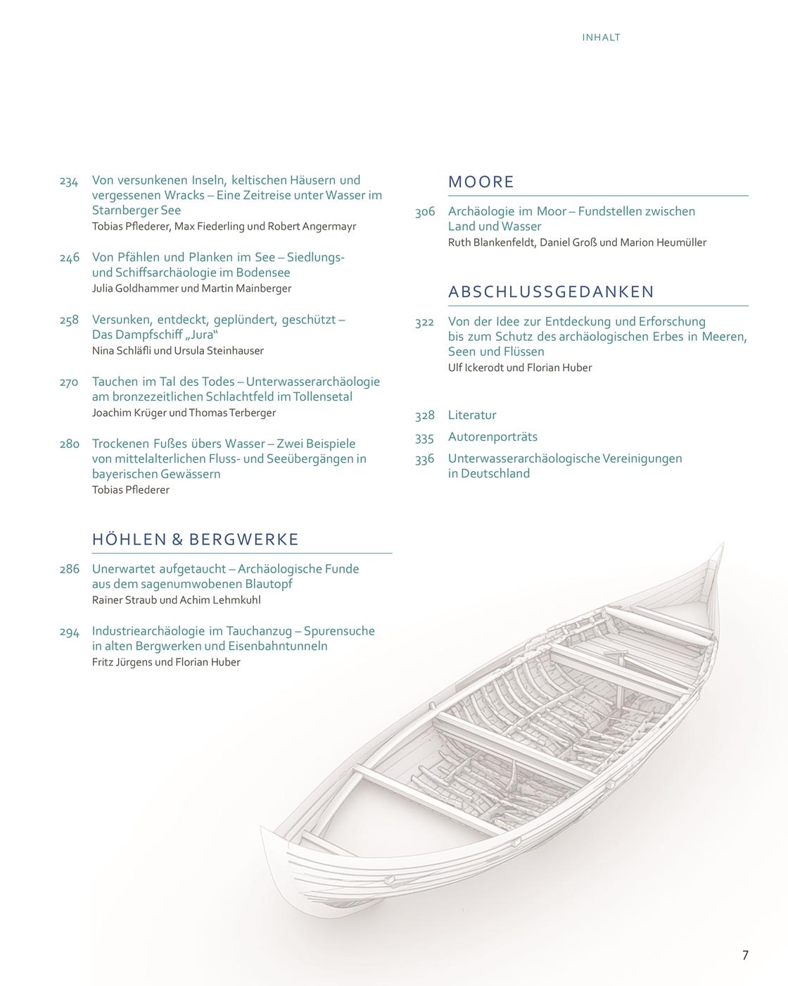 Beispielinhalt (Bild) Zeitreisen unter Wasser