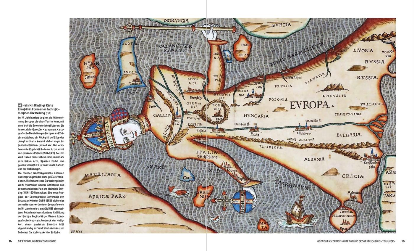 Beispielinhalt (Bild) Die Erfindung der Kontinente