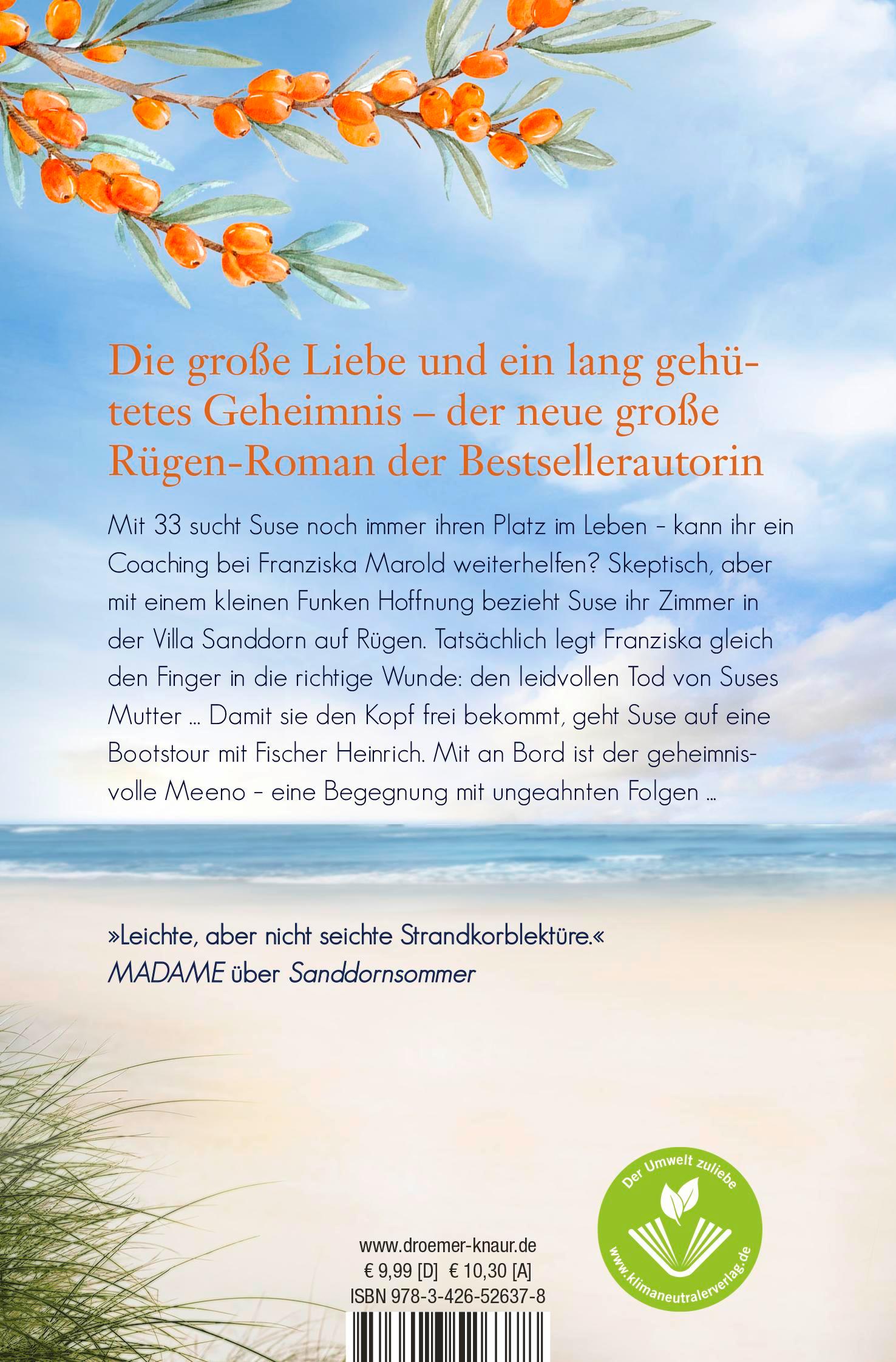 Rückseitencover Sanddornzauber