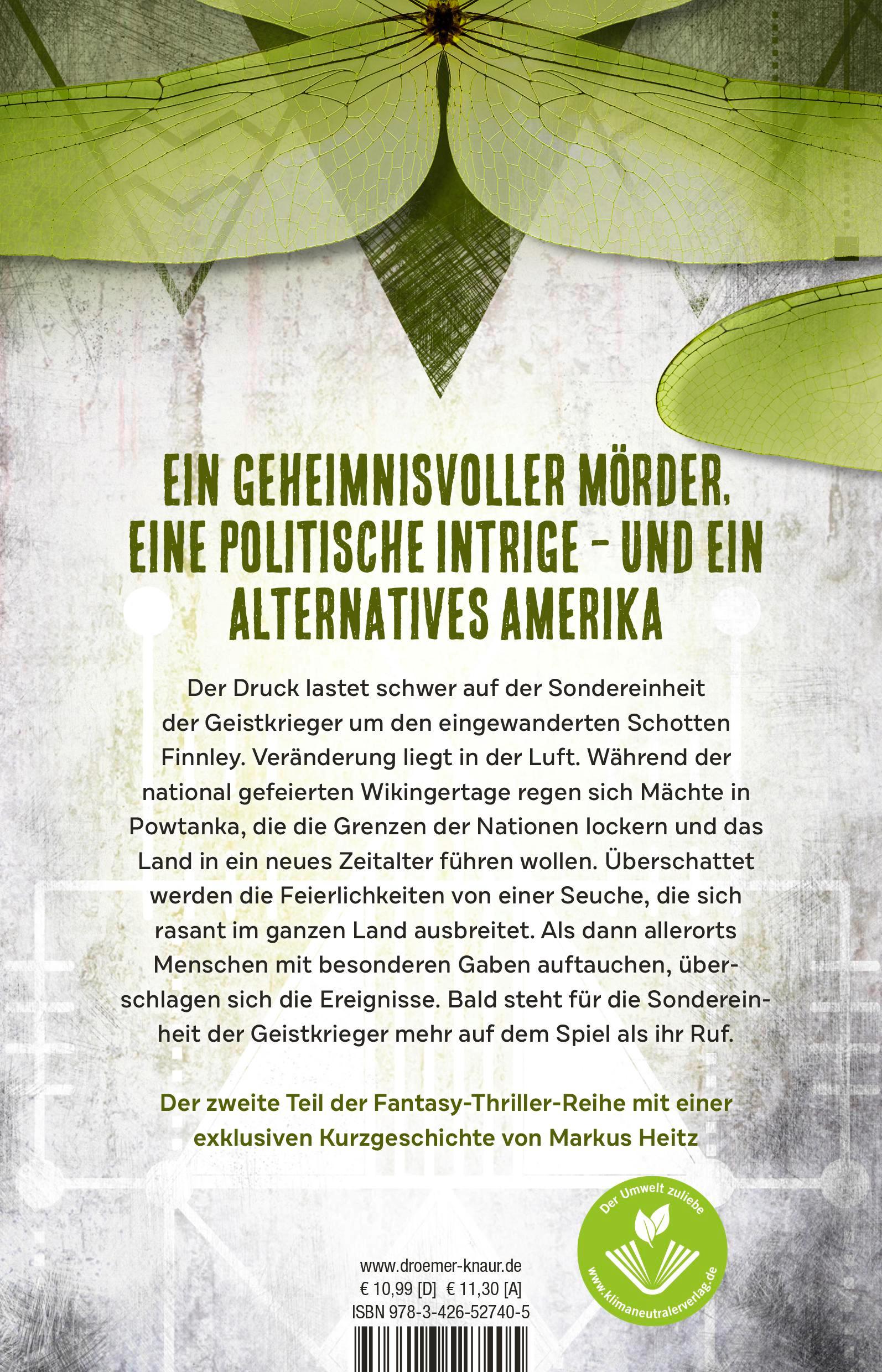 Rückseitencover Geistkrieger: Libellenfeuer