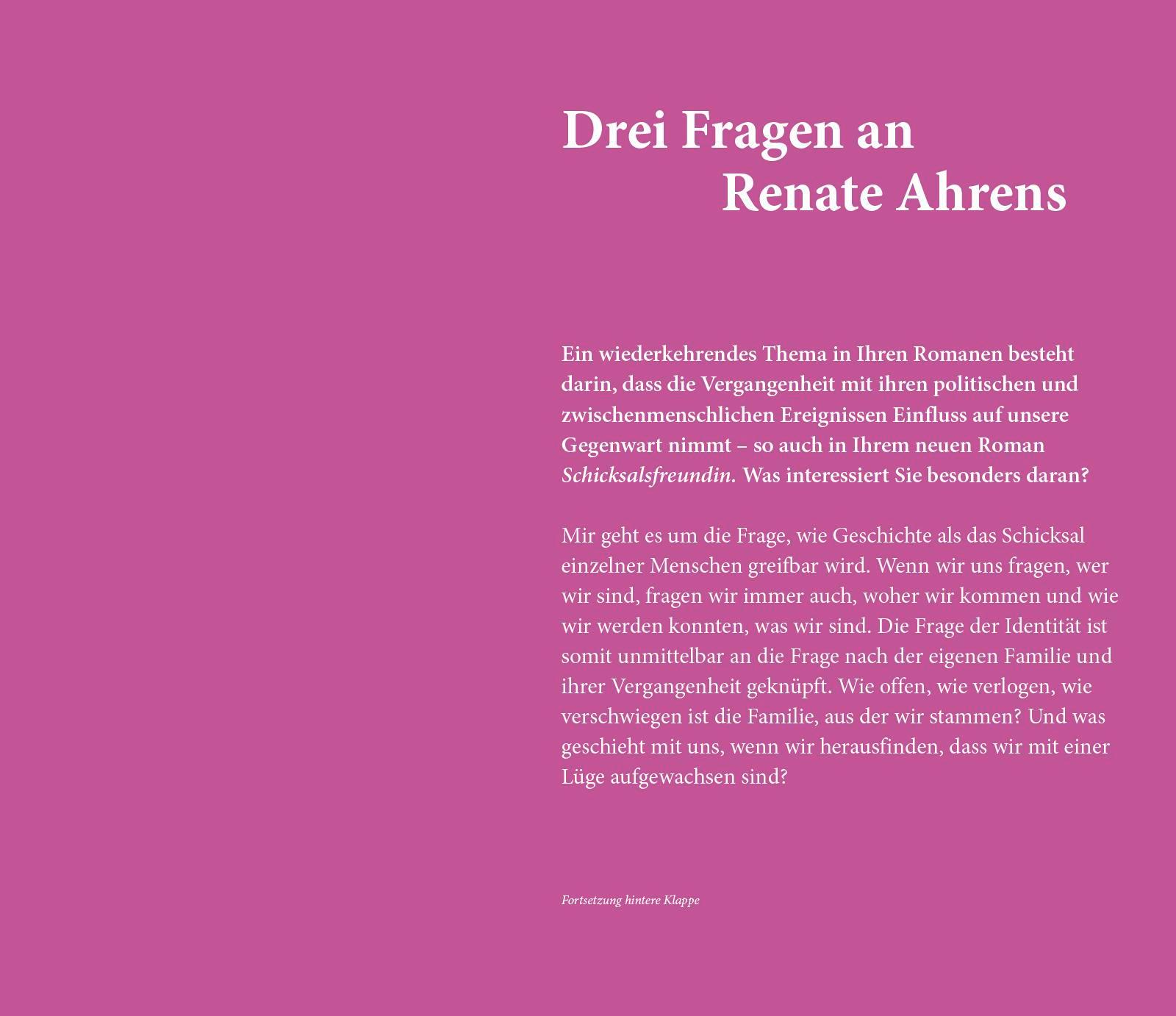 Beispielinhalt (Bild) Schicksalsfreundin