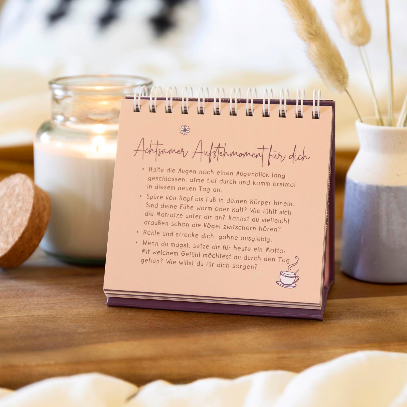 Beispielinhalt (Bild) Einatmen. Ausatmen. Sein. - Kleine Achtsamkeitsmomente für dich