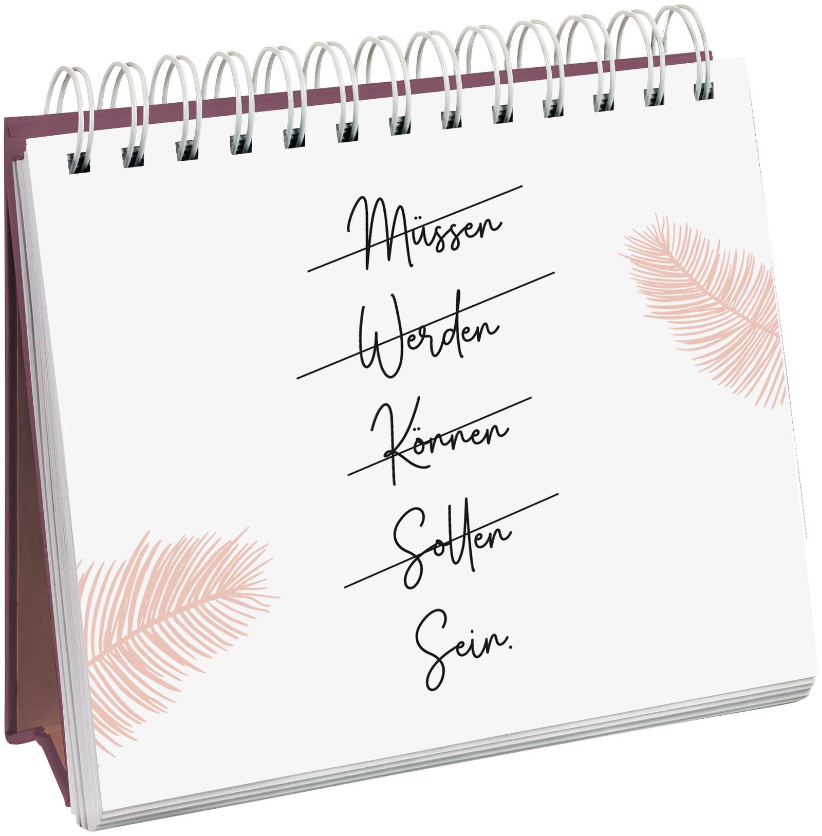 Beispielinhalt (Bild) Einatmen. Ausatmen. Sein. - Kleine Achtsamkeitsmomente für dich