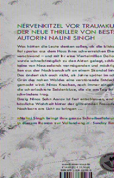Rückseitencover Die dunkle Stille des Waldes