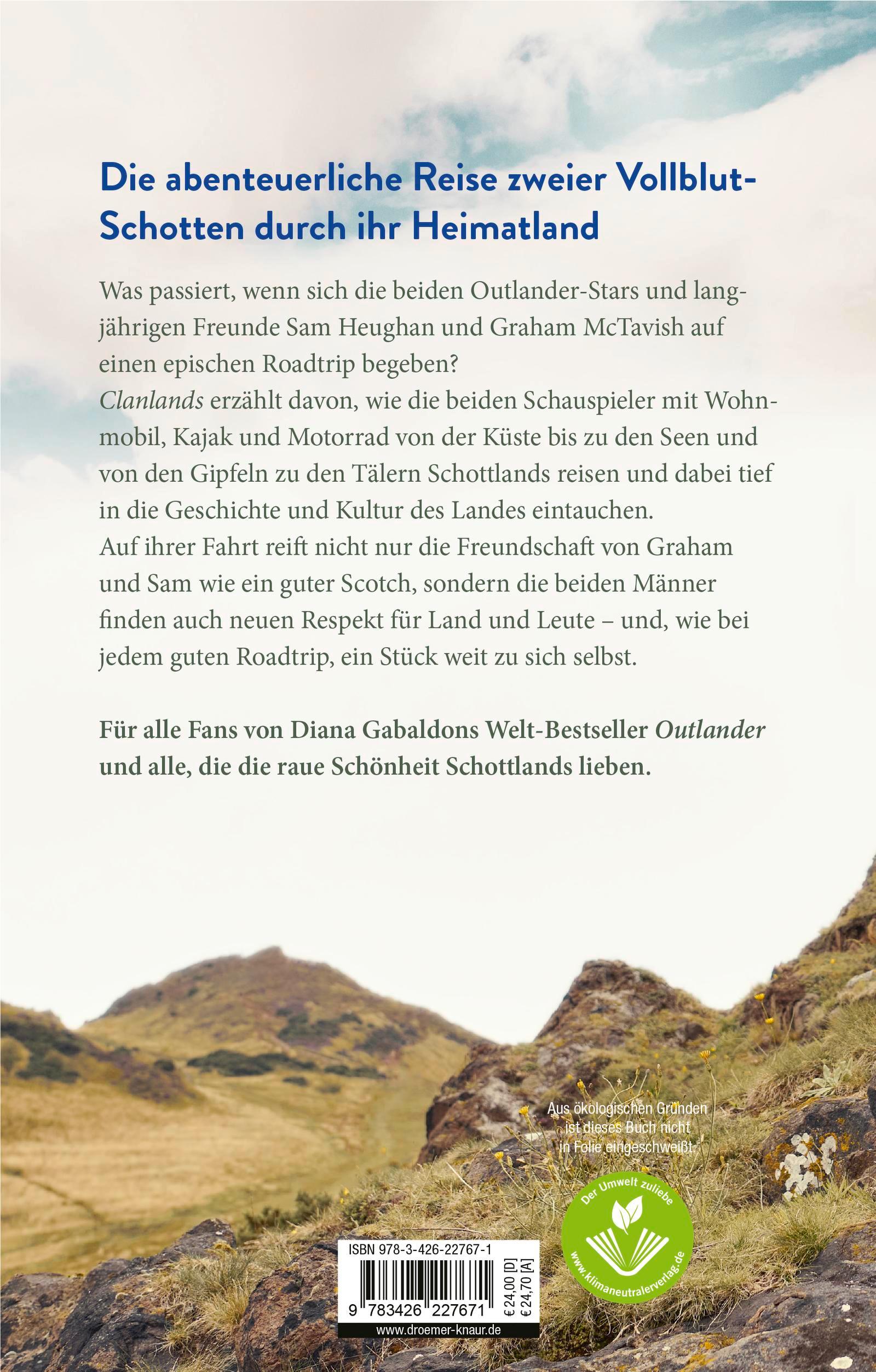 Rückseitencover Clanlands