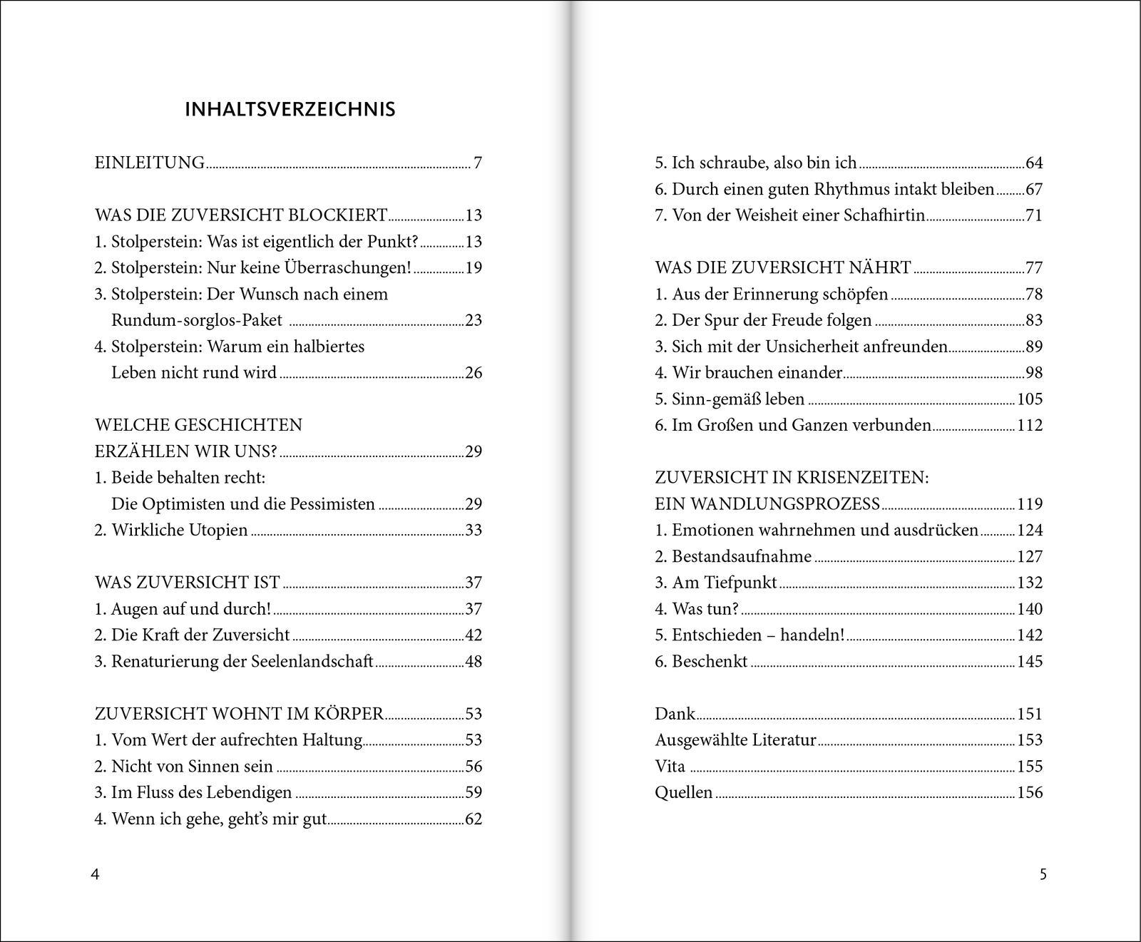 Beispielinhalt (Bild) Zuversicht - Die Kraft, die an das Morgen glaubt