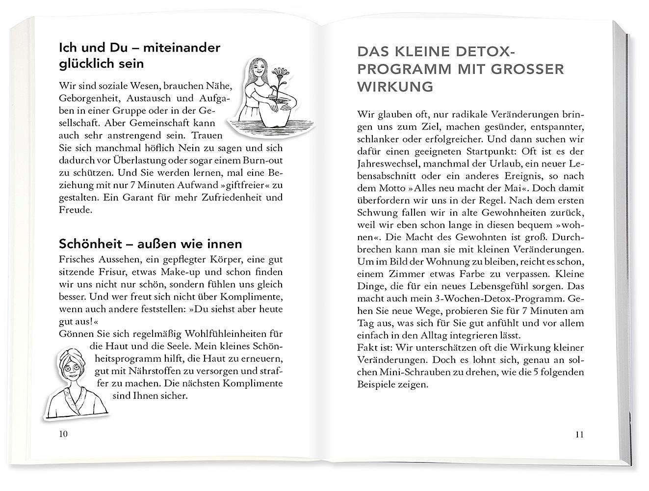 Beispielinhalt (Bild) Die 7-Minuten-Detox-Kur
