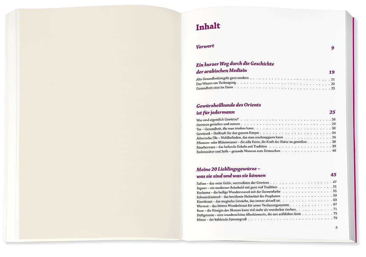 Beispielinhalt (Bild) Die Gewürz-Apotheke