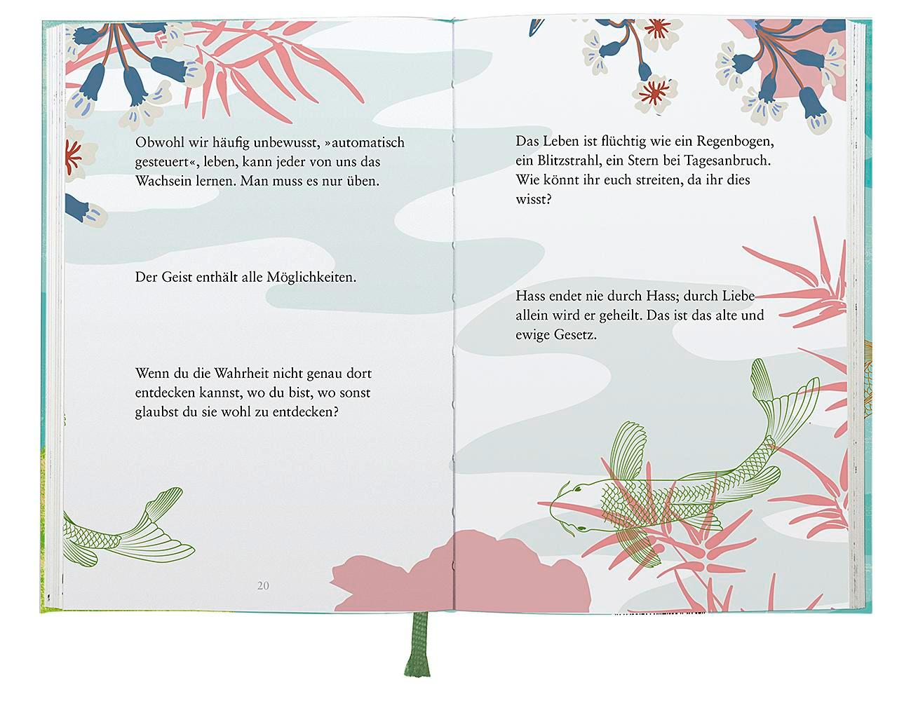 Beispielinhalt (Bild) Buddhas kleines Weisungsbuch