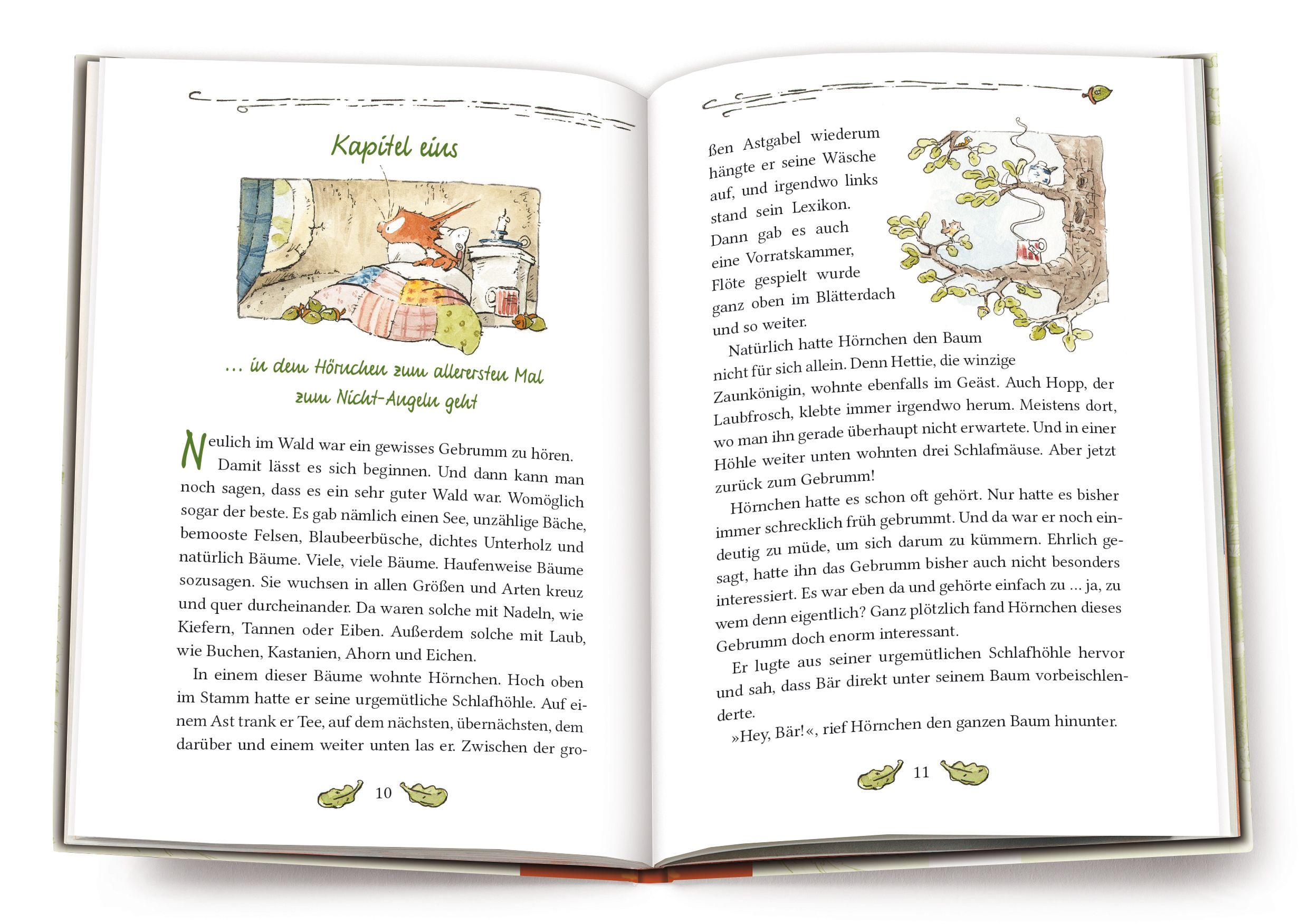 Beispielinhalt (Bild) Hörnchen & Bär (1). Haufenweise echt waldige Abenteuer