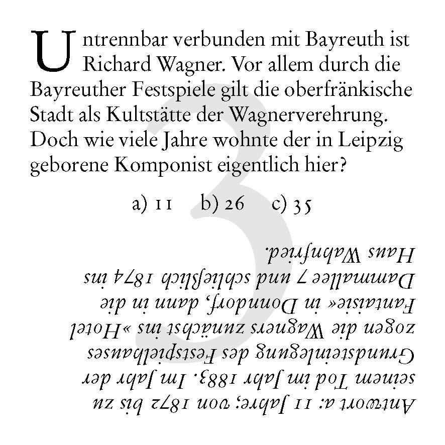 Beispielinhalt (Bild) Bayreuth-Quiz