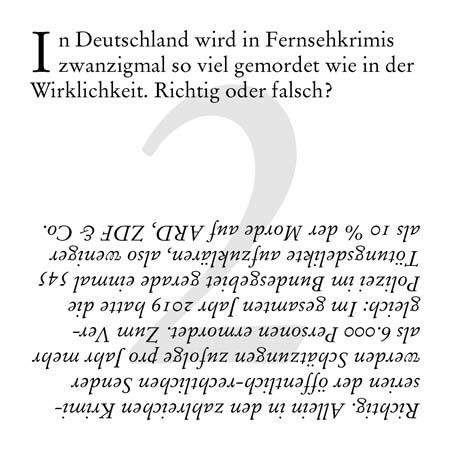 Beispielinhalt (Bild) Krimi-Quiz