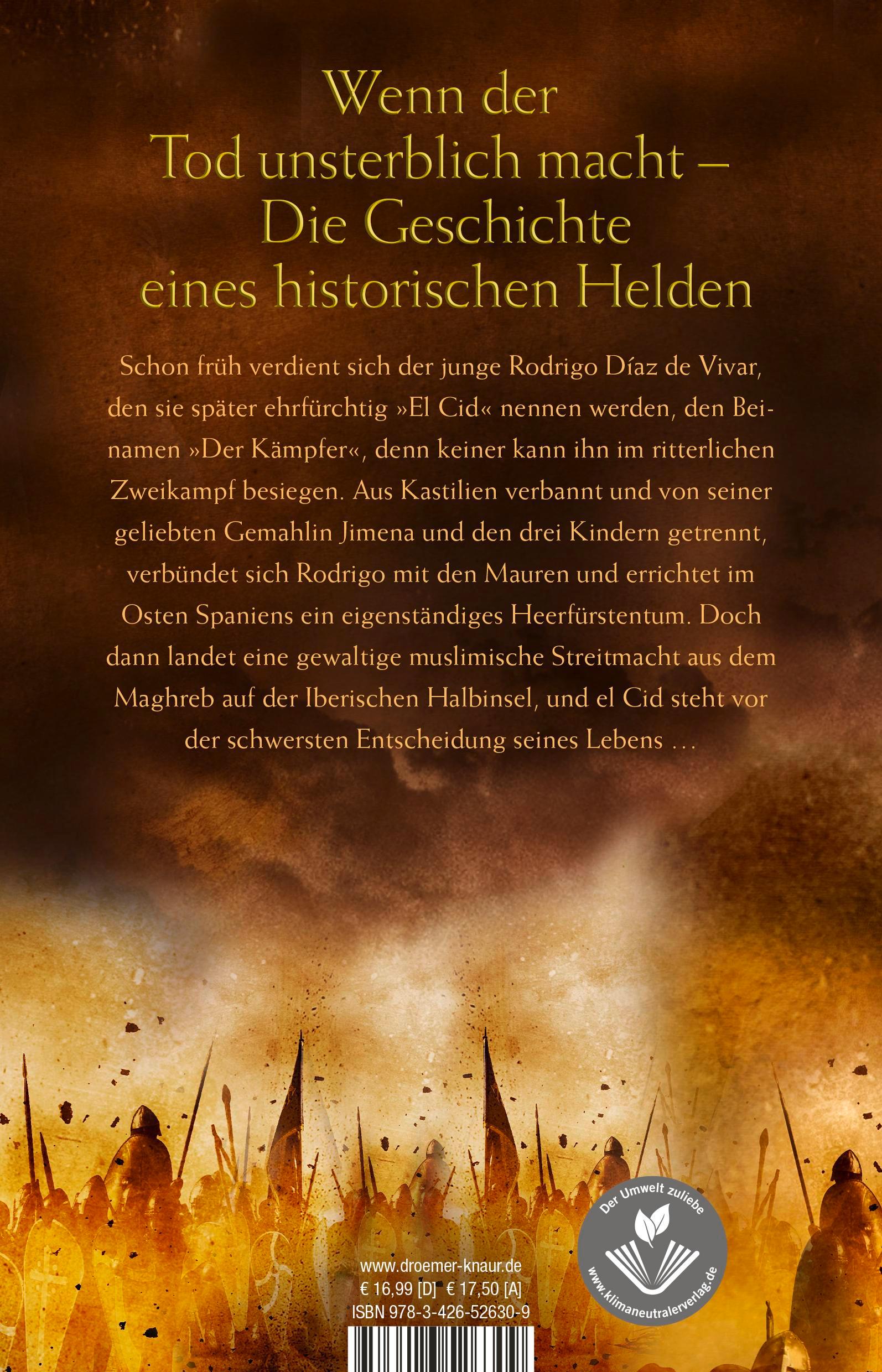 Rückseitencover Sie nannten ihn Cid. Eine spanische Legende