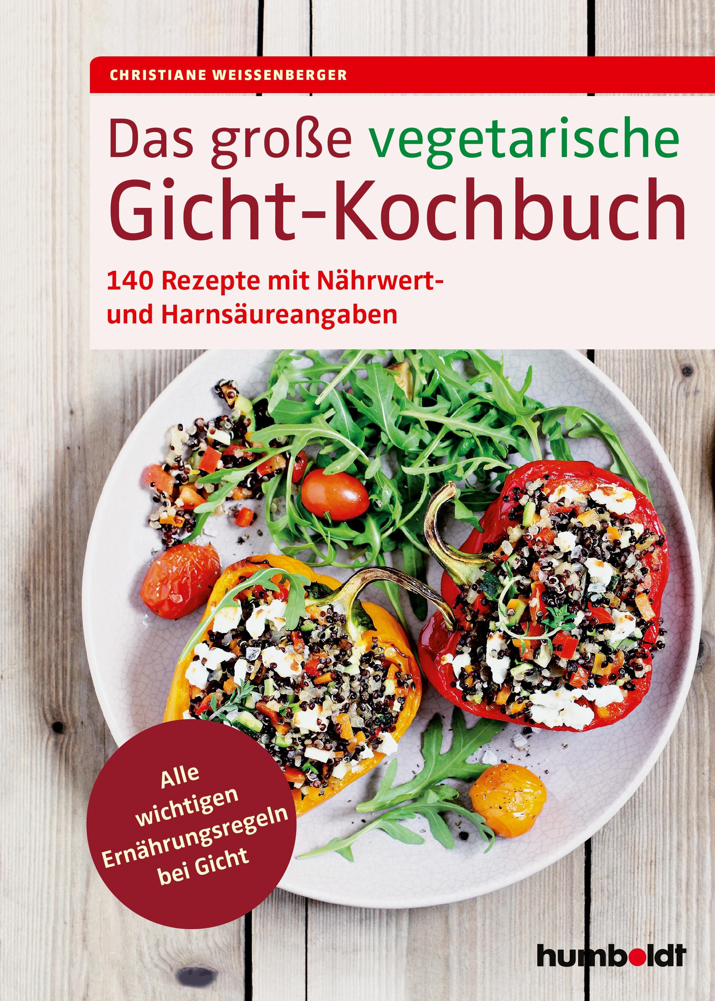 Vorderes Coverbild Das große vegetarische Gicht-Kochbuch