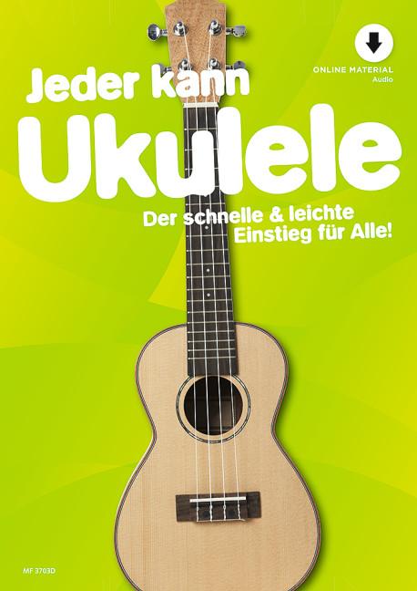 Vorderes Coverbild Jeder kann Ukulele