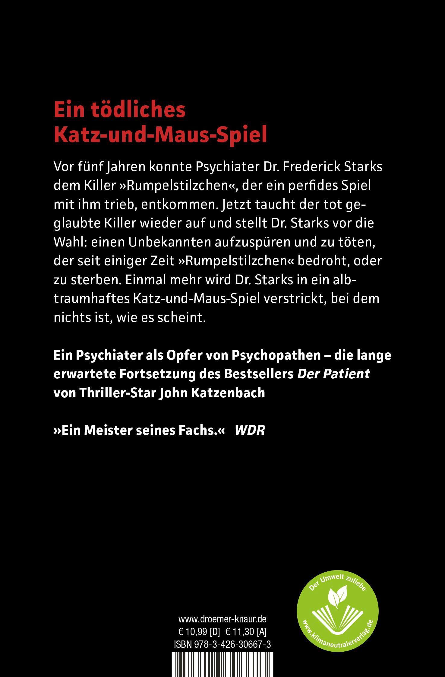 Rückseitencover Der Verfolger