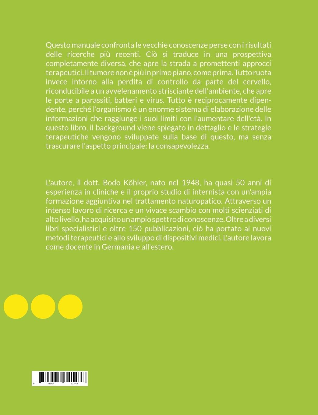 Rückseitencover Cancro - una malattia curabile