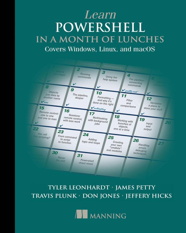 Vorderes Coverbild Learn Powershell in a Month of Lunches, Fourth Edition