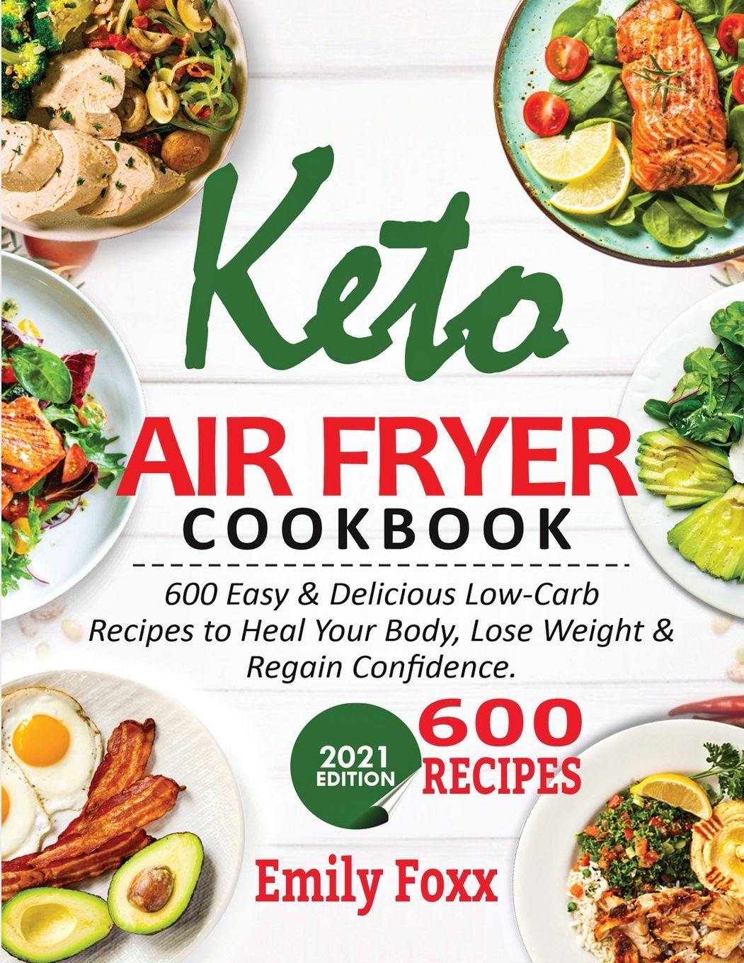 Vorderes Coverbild Keto Air Fryer Cookbook
