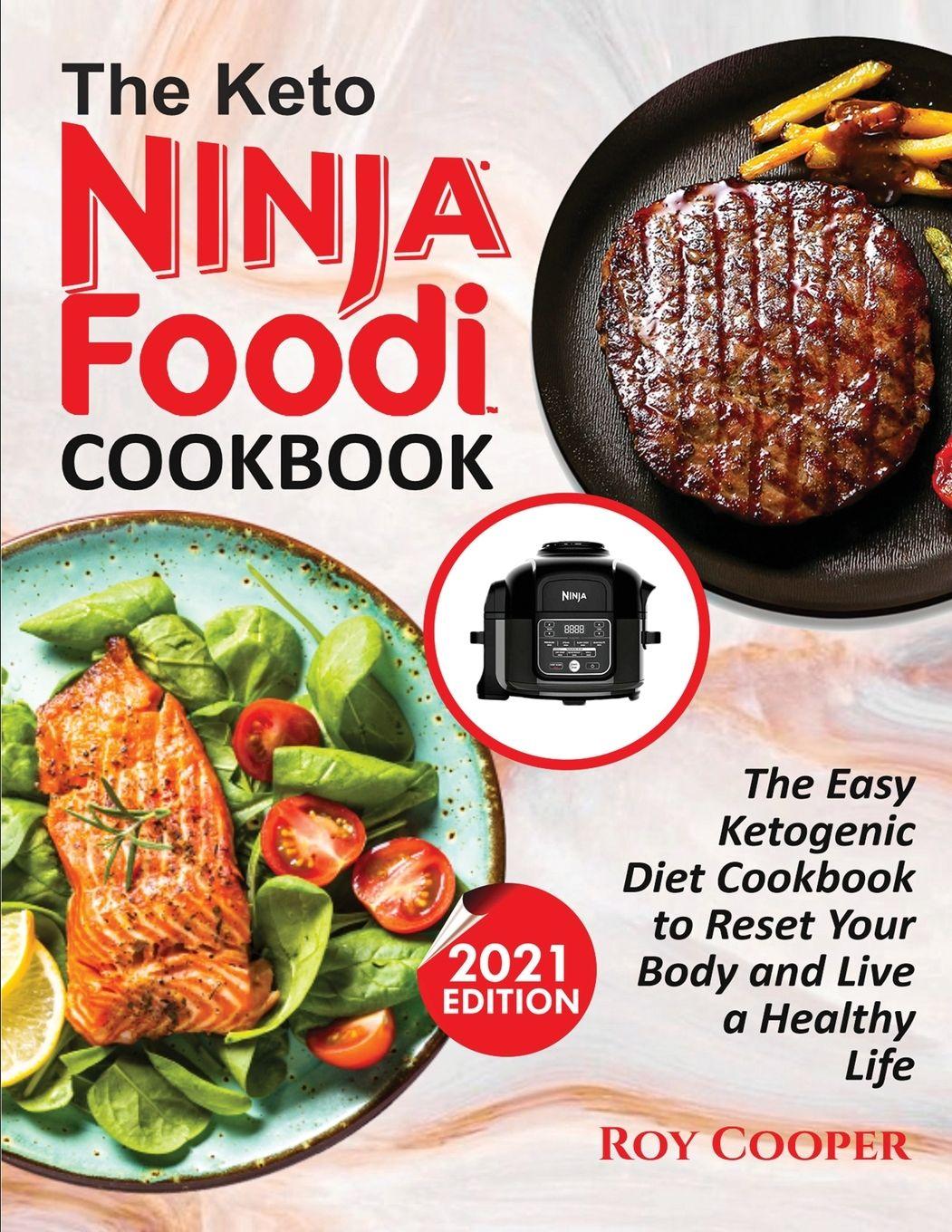Vorderes Coverbild The Keto Ninja Foodi Cookbook