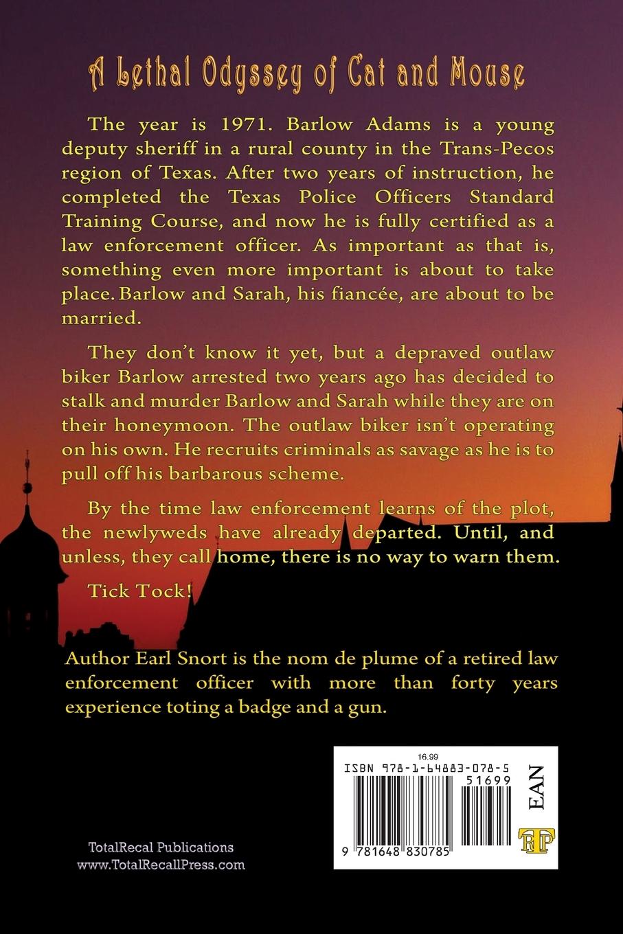 Rückseitencover A Lethal Odyssey of Cat and Mouse