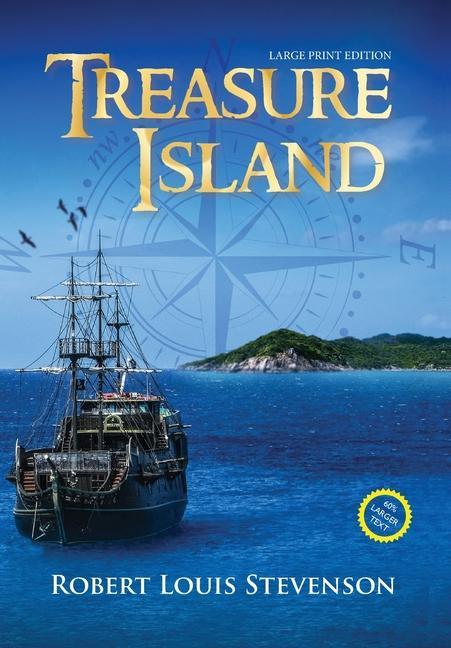 Vorderes Coverbild Treasure Island (Annotated, Large Print)
