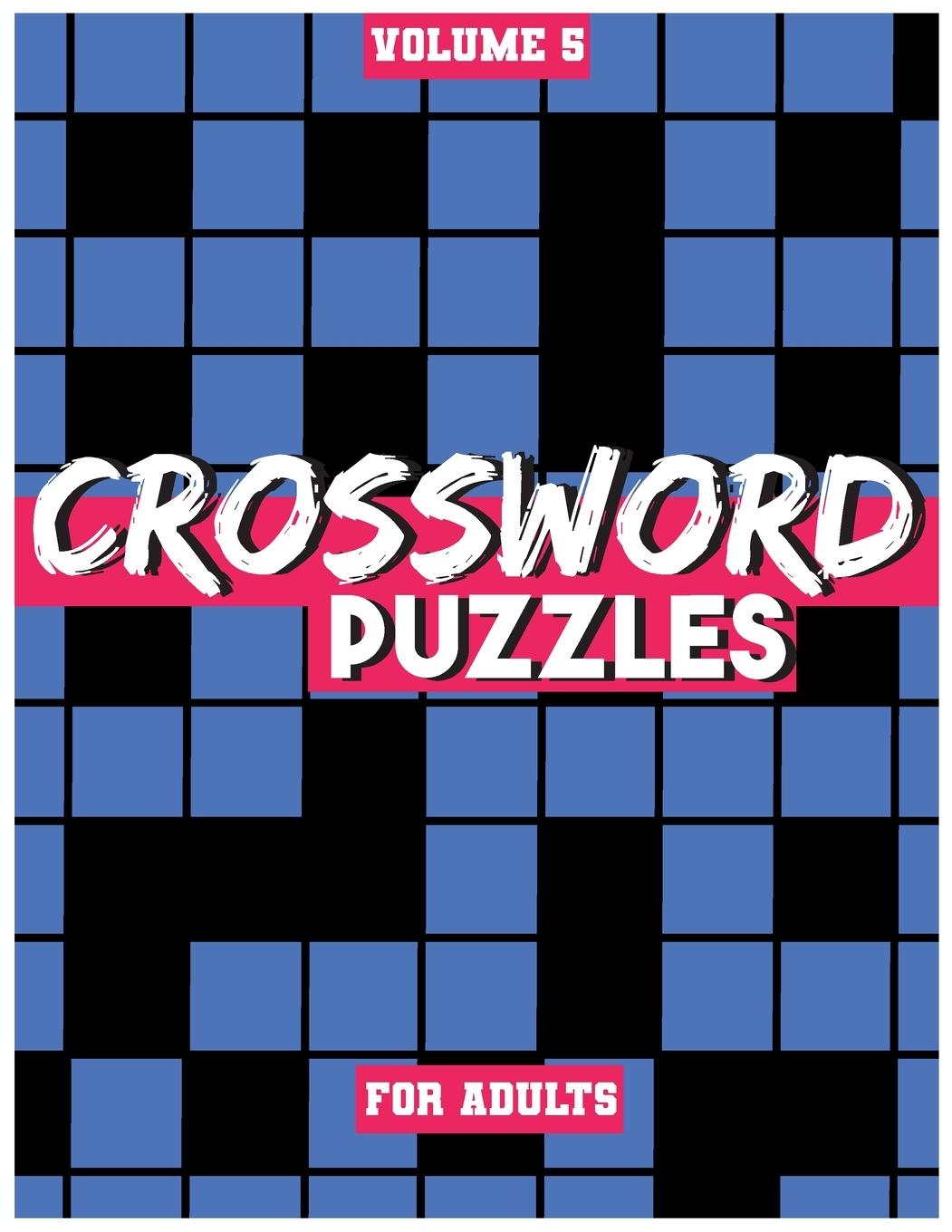 Vorderes Coverbild Crossword Puzzles For Adults, Volume 5