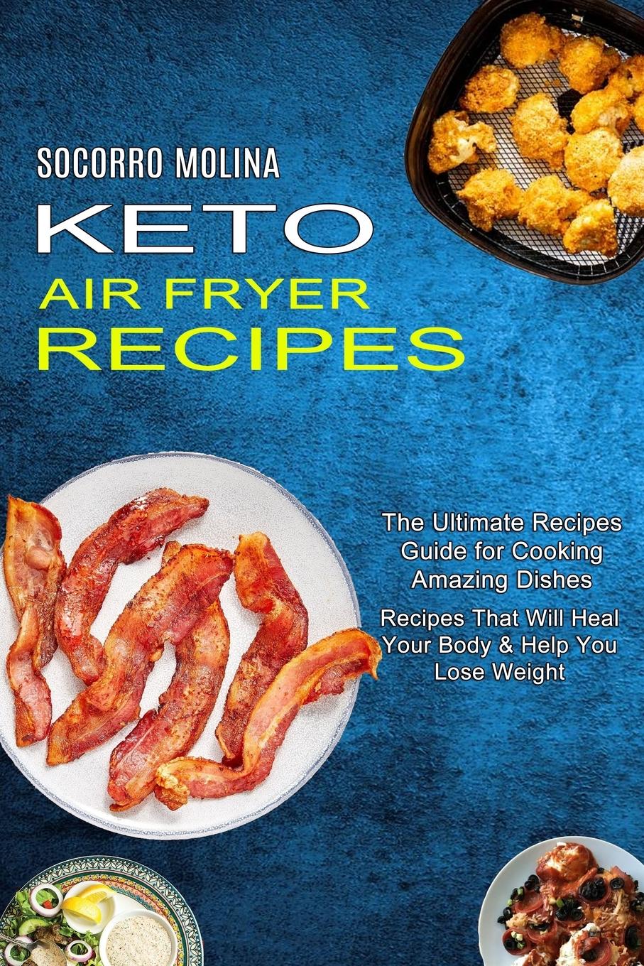 Vorderes Coverbild Keto Air Fryer Recipes