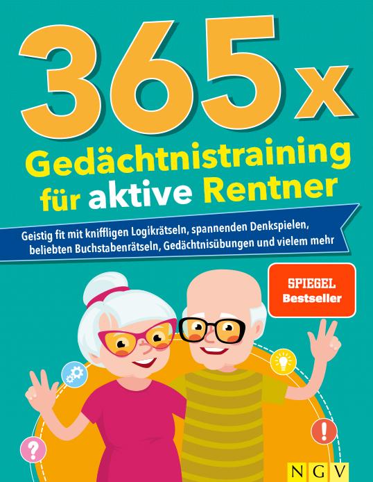 Vorderes Coverbild 365 x Gedächtnistraining für aktive Rentner
