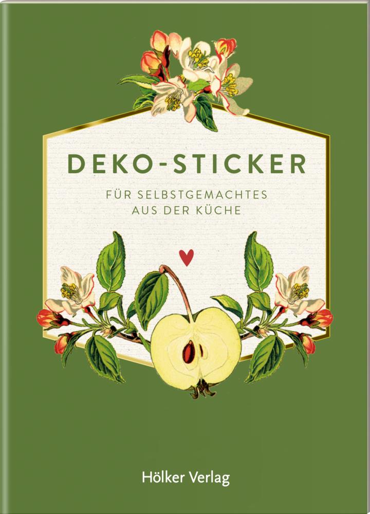 Vorderes Coverbild Deko-Sticker, Äpfel (Küchenpapeterie)