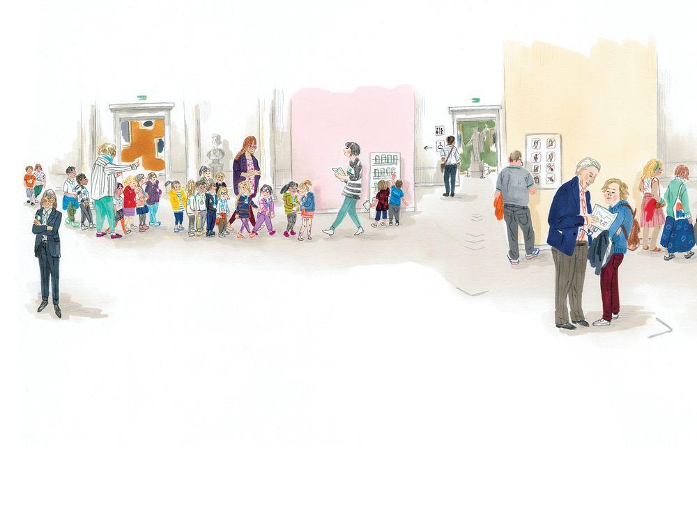 Beispielinhalt (Bild) Ein Museumstag