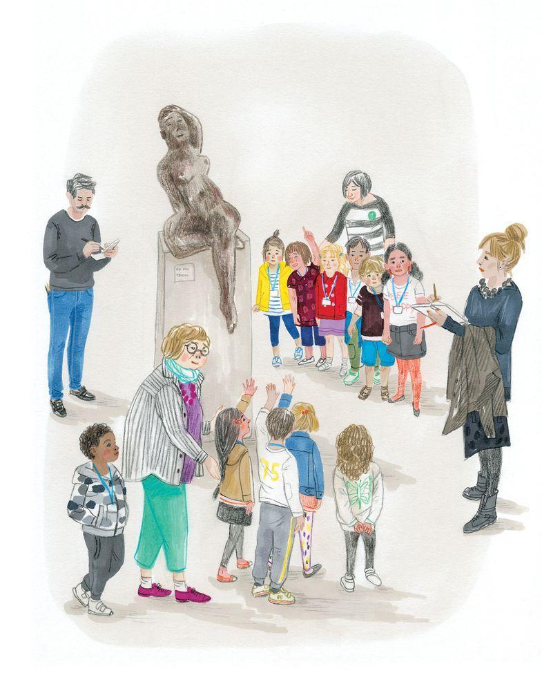 Beispielinhalt (Bild) Ein Museumstag