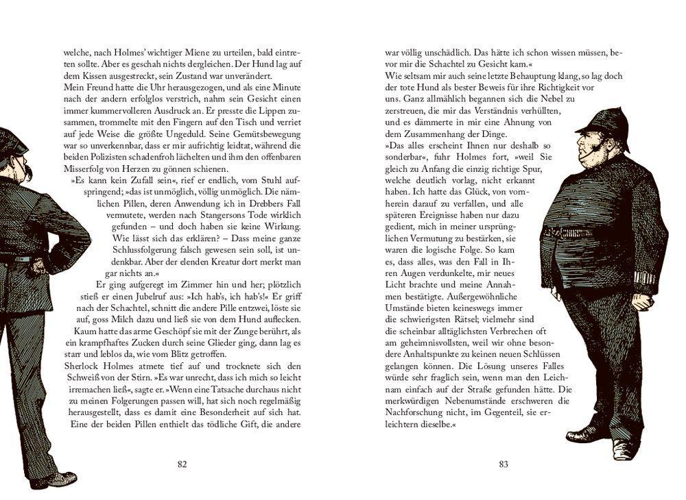Beispielinhalt (Bild) Sherlock Holmes Bd. 1
