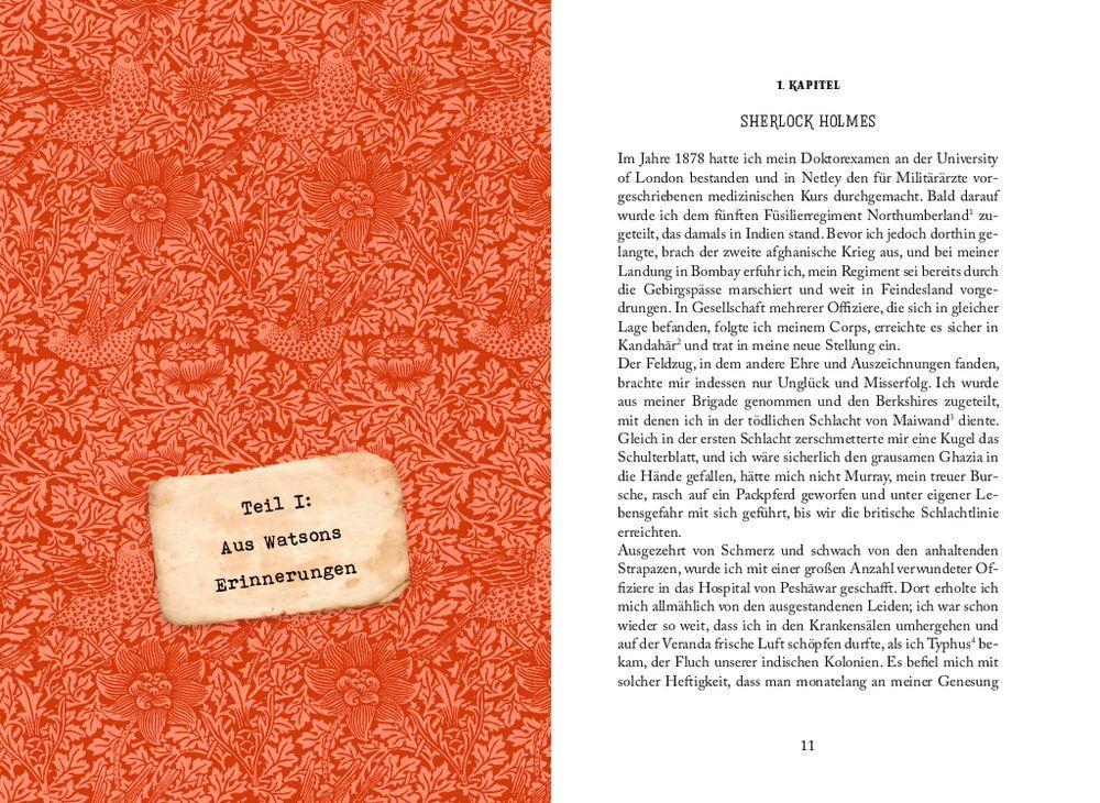 Beispielinhalt (Bild) Sherlock Holmes Bd. 1