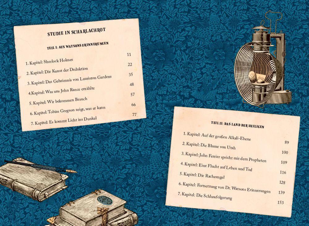 Beispielinhalt (Bild) Sherlock Holmes Bd. 1