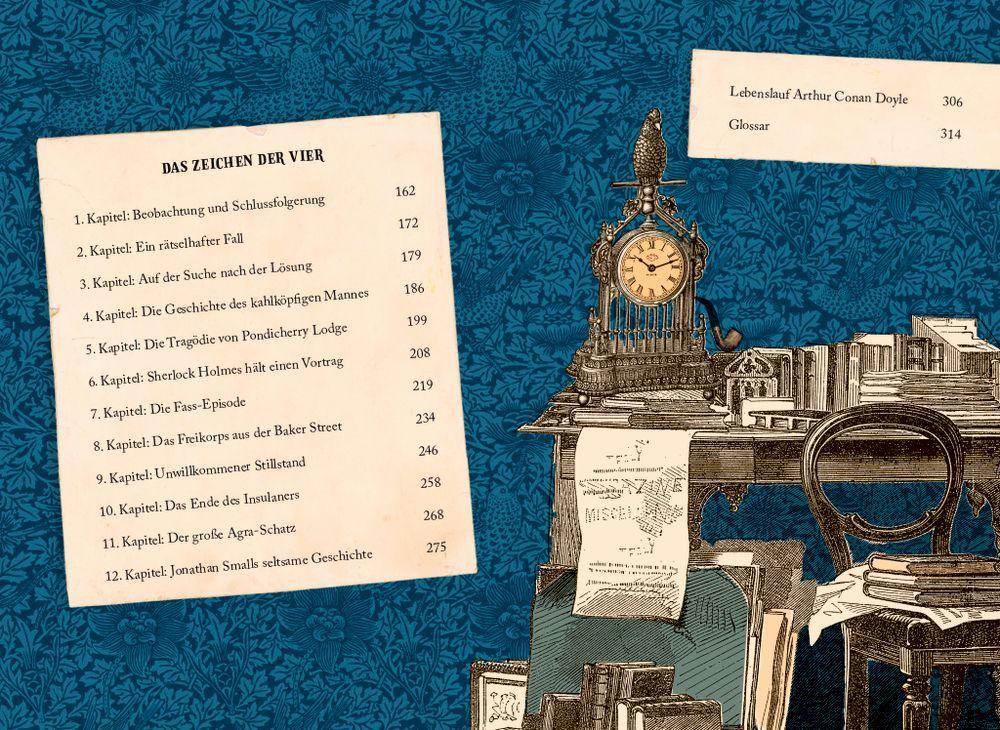 Beispielinhalt (Bild) Sherlock Holmes Bd. 1