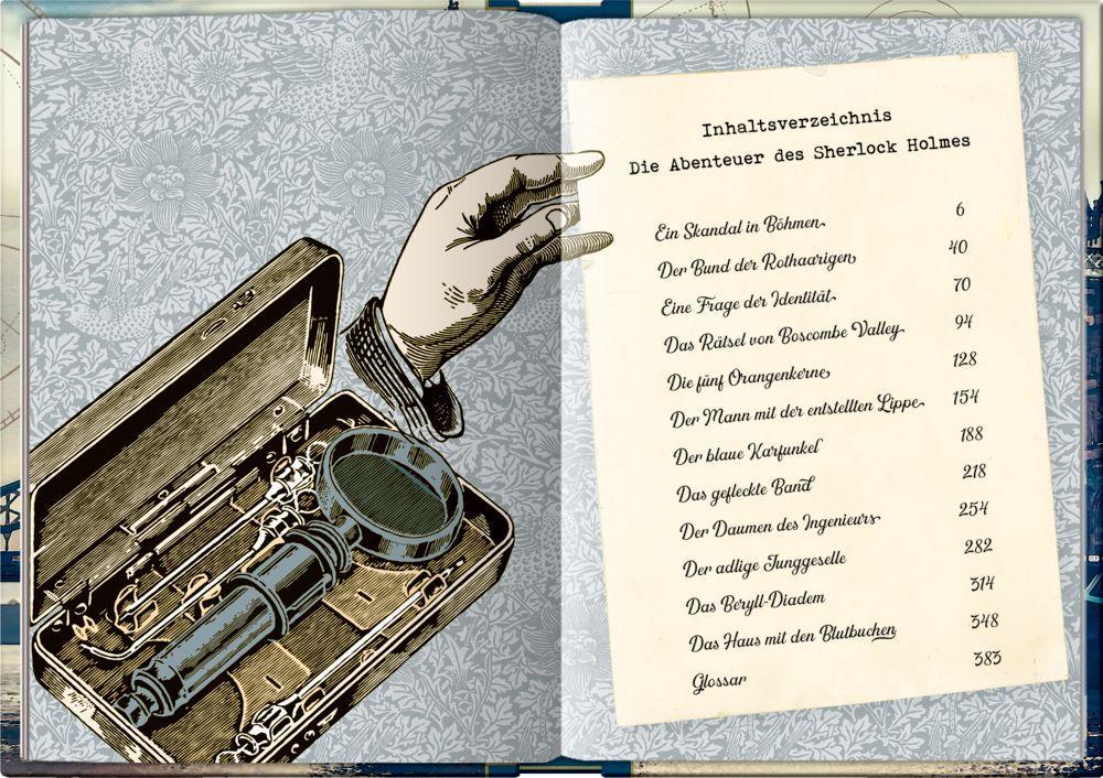 Beispielinhalt (Bild) Sherlock Holmes Bd. 2