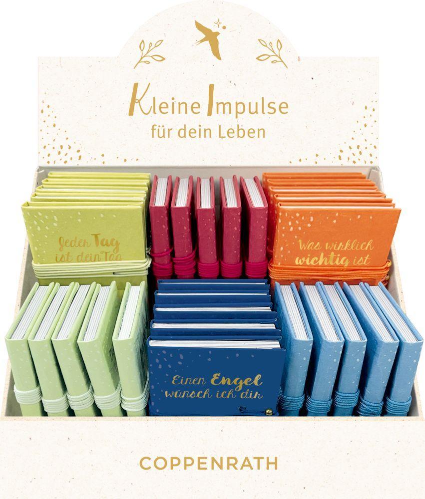 Beispielinhalt (Bild) Miniaturbücher mit Wickelverschluss - Kleine Impulse für dein Leben