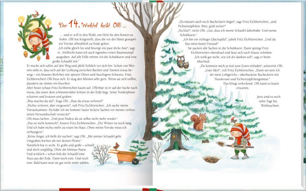 Beispielinhalt (Bild) 24 Weihnachtswichtel