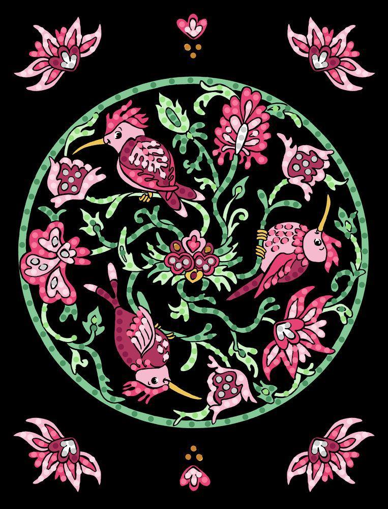 Beispielinhalt (Bild) Diamond Painting Mandalas