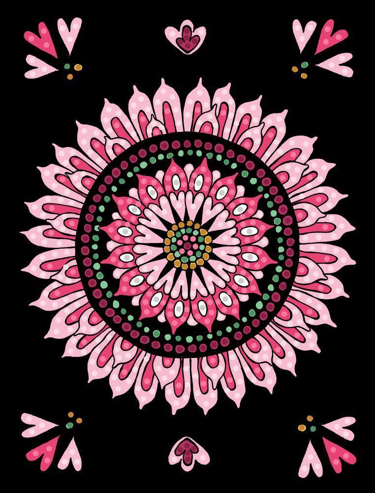 Beispielinhalt (Bild) Diamond Painting Mandalas
