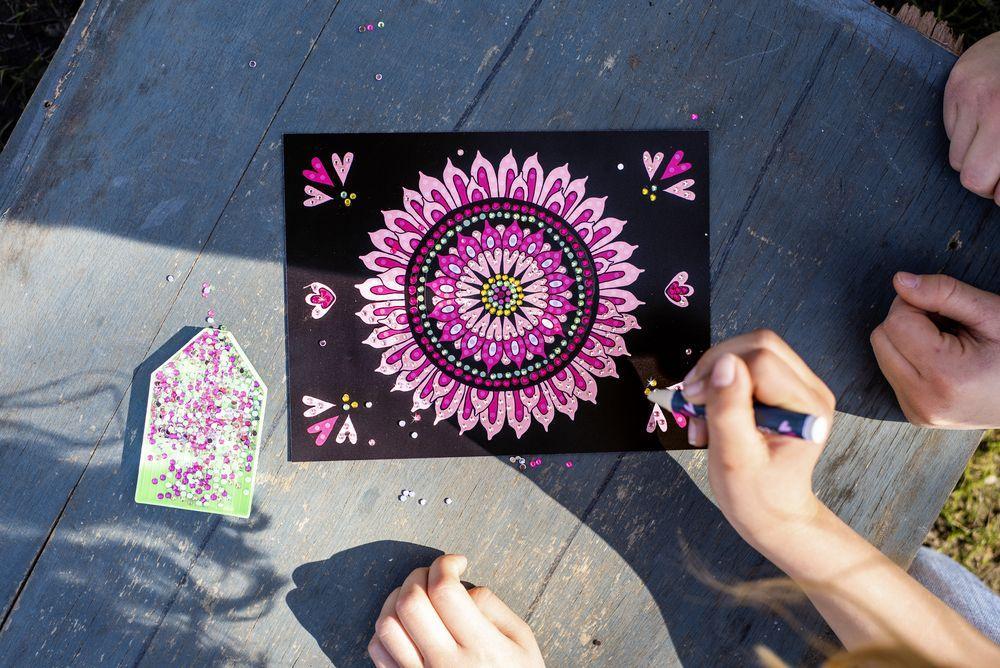 Beispielinhalt (Bild) Diamond Painting Mandalas